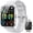 Grey, variant on Smart Watch for Android and iPhone, 1.85" Smartwatch for Women Men with Bluetooth Calling, Message Notifications, AI Voice Assistant, 100+ Sports Modes, Fitness Tracker