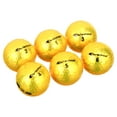 Chromax M5 Golf Balls, Yellow, 6 Pack