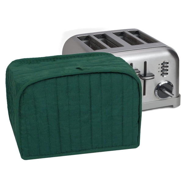 Funda para tostadora Ritz Premium Universal 4 rebanadas, color verde oscuro