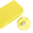 thumbnail image 3 of Unique Bargains 1 Pc Pill Case 6 Grid Waterproof Pill Box Yellow, 3 of 6
