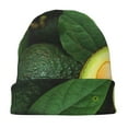thumbnail image 7 of Rocae Fresh Avocados for Beanies Hats for Men Women Warm Chunky Knit Hats Winter Adult Milk Silk Knitted Beanie, 7 of 7