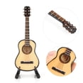 thumbnail image 4 of Fosa Miniature Guitar Model, Mini Guitar Display,Miniature Wooden Guitar Model Display Mini Musical Ornaments Craft Home Decor, 4 of 8
