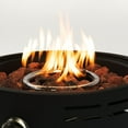thumbnail image 2 of Outdoor Heater 15" Propane Tabletop Gas Fire, 40000 BTU Round Steel Fire Pit for Outdoor living room Garden Balcony -Black,Patio Heater, 2 of 11