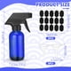 thumbnail image 2 of Botellas de aerosol Fumete de vidrio de 120 ml, recargables con embudo, 20 unidades, 2 of 7