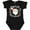 AB-Black, variant on Inktastic Baby's 1st Christmas Santa with Candy Canes Boys or Girls Baby Bodysuit
