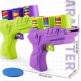 thumbnail image 4 of Children Flying Saucer Gun Carrot Flying Disc Launcher Outdoor Flying Toy Game For Kids, 4 of 8