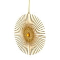 thumbnail image 4 of Northlight Glittered Round Sunburst Christmas Ornament - 6" - Gold, 4 of 5