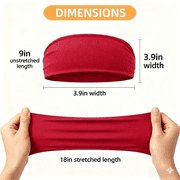 Kabuer Headbands for Women, 12 Pack No Slip Elastic Hair Bands for Workout, Running, Yoga and Daily Wear, Multi-Color