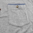 thumbnail image 7 of Sopiago Mens Golf Polo Zipper Polo Shirt Casual Knit Short Sleeve Polo T Shirt Classic Fit Shirts Grey,L, 7 of 7
