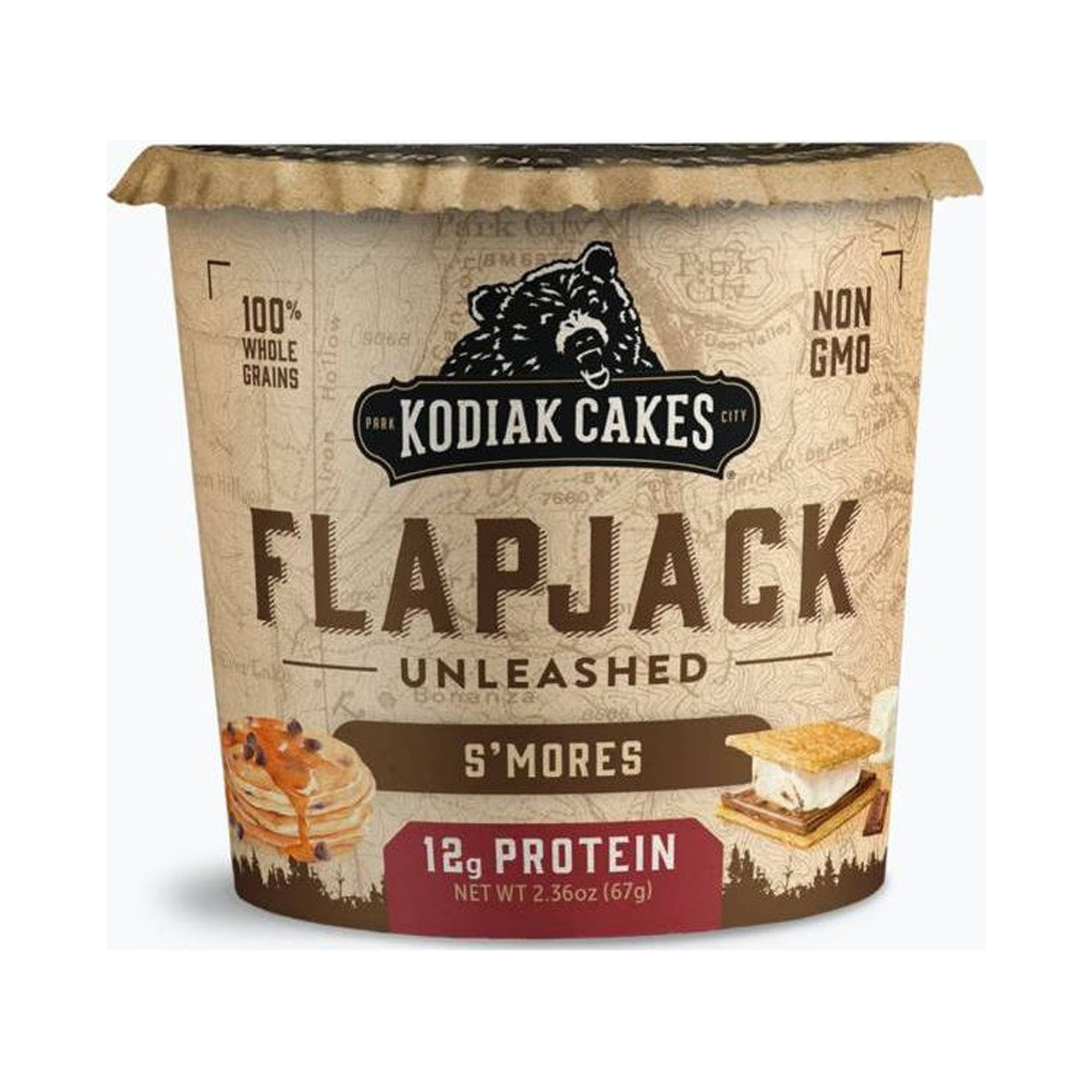 Kodiak Cakes Protein Flapjack Power Cup S’mores (Pack of 3)