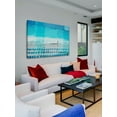 thumbnail image 5 of "Umbrella Haze" Painting Print on Wrapped Canvas, 5 of 7
