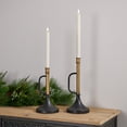 thumbnail image 3 of Melrose Trumpet Taper Candle Holders - 12" - Set of 2, 3 of 3