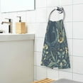 thumbnail image 3 of Yayeee 100% Cotton Hand Towels for Bathroom 16" x 28" Soft Absorbent Kitchen Towel, Shadowy Forest Pattern, 3 of 7