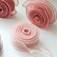 thumbnail image 2 of 10Yards/Roll Sheer Chiffon Ribbon Organza Satin Ribbons For Gift Wrapping Decoration Wedding Bouquets Wreath Sewing Supplies, 2 of 7