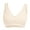 Beige, variant on Seamless Women's Bra Womens Nursing Maternity Bra Front Wraps Breathable Wire Sleep Nursing Bra Breastfeeding Tank Maternity Bras, Women's Bra XXL