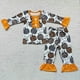 thumbnail image 1 of Ropa de dormir de Halloween para niños, conjunto de pantalones de fantasma de calabaza para niños, pijamas para niños, ropa para bebés, ropa para niños, venta al por mayor, 1 of 2