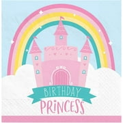 Princess Castle Birthday Small Napkins (16ct)