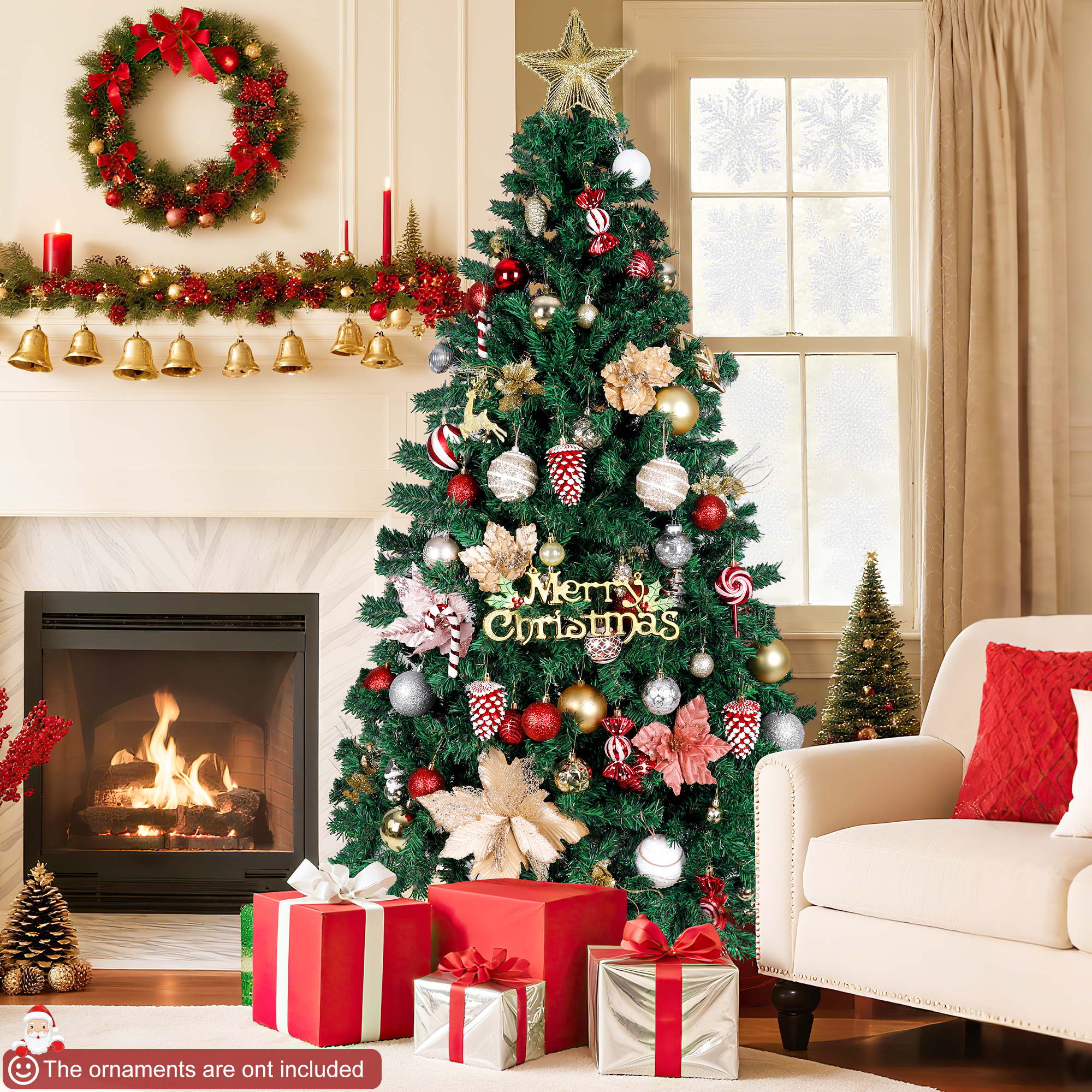 Aufeile 6ft Unlit Artificial Spruce Christmas Tree photo 7