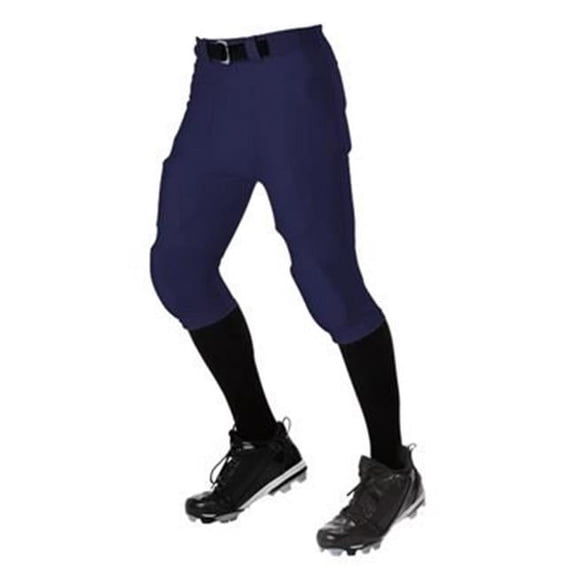 No Fly Football Pants With Slotted Waist - S / Black