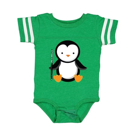 

Inktastic Flute Penguin Music Gift Baby Boy or Baby Girl Bodysuit