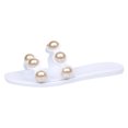 thumbnail image 1 of Bmisegm Women Sandals Fashion New Pattern Open Toe Breathable and Comfortable Flat Bottom Summer Casual Beach Slippers Womens Sandals Summer White 6.5, 1 of 9