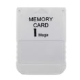 thumbnail image 1 of For 1 Memory Card for PS1 PS One for 1 Game Console Save Game Data Saving Progress 1MB Memory Card, 1 of 5
