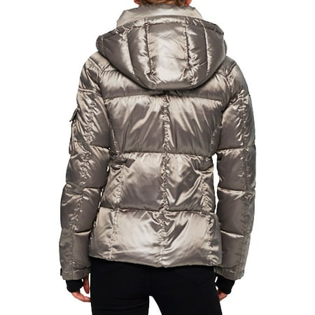 Download S13 - S13 Women's Kylie Down Puffer Jacket, Metallic Mica ...