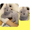 thumbnail image 2 of GENEMA 32cm/12inch Stuffed Cotton Plush Cat Doll Super Soft Realistic Kitty Doll Toy, 2 of 17