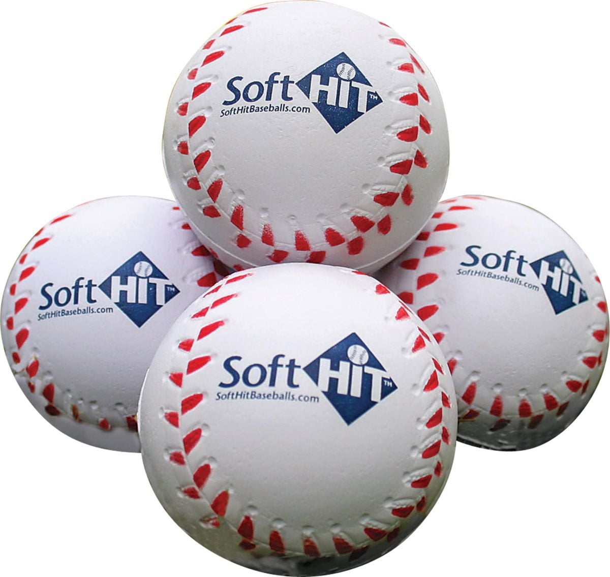The Anywhere Ball Baseball/Softball Foam Training Ball 12 PACK 