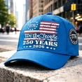 thumbnail image 2 of UngA 250th Anniversary USA Hat Adjustable United States 250 Year American Anniversary Eagles Embroidery Patriotic Baseball Cap for Men Women,One Size, 2 of 4