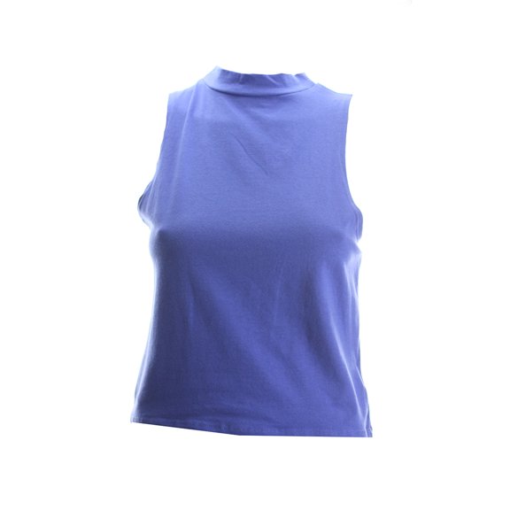 Energie Nyc Ultramarine Sleeveless Mock-Neck Tee M