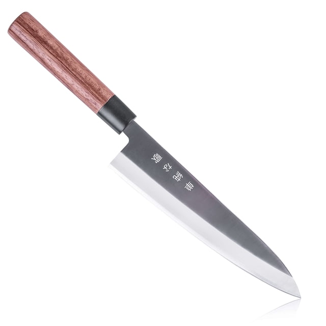 Cuchillo de chef Simple Song tradicional japonés de acero inoxidable de 21 cm