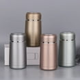 thumbnail image 2 of 320ML Mini Cute Coffee Vacuum Flasks Thermos Stainless Steel Travel Drink Water Bottle Thermoses Cups and Mugs (gold,320ml), 2 of 7