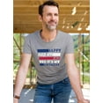 thumbnail image 2 of Happy July 4Th And My Birthday T-Shirt Men -Image by Shutterstock, Male 3X-Large, 2 of 4