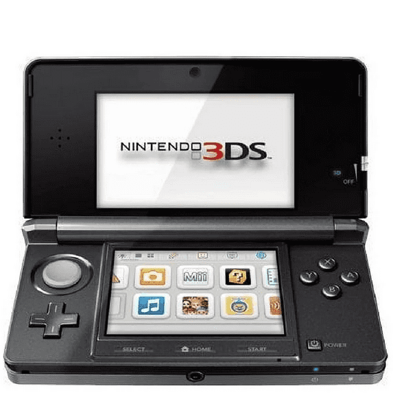 Restored Nintendo 3DS Game Console, Cosmo Black (Refurbished)