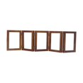 thumbnail image 1 of DOLITY 5 Hinged Picture Frame Five Fold Frames Desk Modern Folding Photo Frame Foldable, 1 of 9