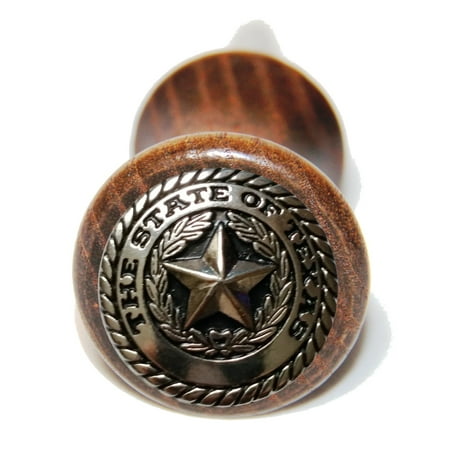 

Custom Silver Texas Seal wine bottle stopper