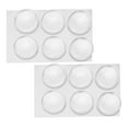 thumbnail image 4 of Pare-Chocs de Poignée de Porte, Coussin Mural Rond Doux et Résistant à la Température Diamètre 40mm 12 Pcs pour Réfrigérateur, 4 of 8