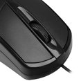 thumbnail image 5 of Ratón con cable USB 1000dpi Ratones de escritorio 3 teclas Ratón con cable Ratón negro agravado Ratones de juego para oficina Sweethay EL010461-00, 5 of 5