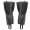 Black, variant on LYUMO 1 Pair Outdoor Waterproof Sports Climbing Hiking Legging Gaiters Shoe Boots Cover for Adult, Shoe Boots Cover, Ski Gaiter