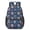 Unicorn and Wing, variant on Unicorn and Cupcake Blue Pattern 17" School Backpacks for Teens,Waterproof Oxford Fabric,S-Shape Padded Straps for School,Travel,Hiking,Camping