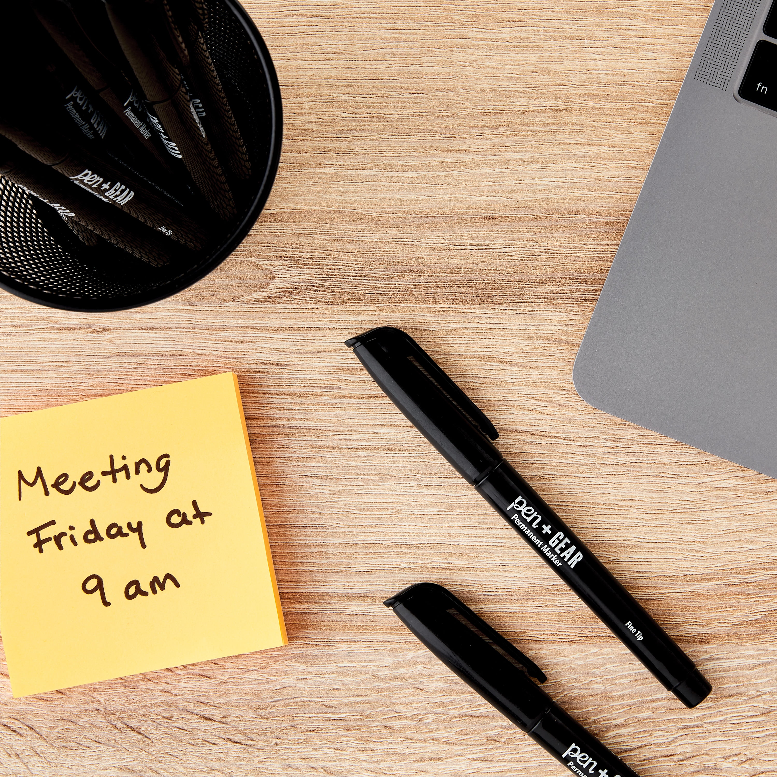 Pen + Gear 3 CT Pointe Multi Marquers Permanents Black Noire