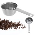 thumbnail image 5 of 2 Measuring Spoon Handle 30mL Ground Coffee Stainless Steel Scoop Tea Sugar 1 Oz, 5 of 5