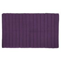 Eggplant Ribbed Rug 17x24