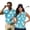 Tropical Plumeria Starfish, variant on Aplkyhs 250th Anniversary Eagle Matching Golf Shirts for Couple Quarter Zip Couple Golf Matching Outfits Breathable Fabric Mens Hawaiian Shirt Keep Cool in Hot Weather Machine Washable