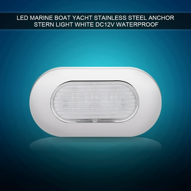 Transom Light,Stainless Steel 12V 2835SMD Marine Stern Light LED Transom Light Optimized for Excellence