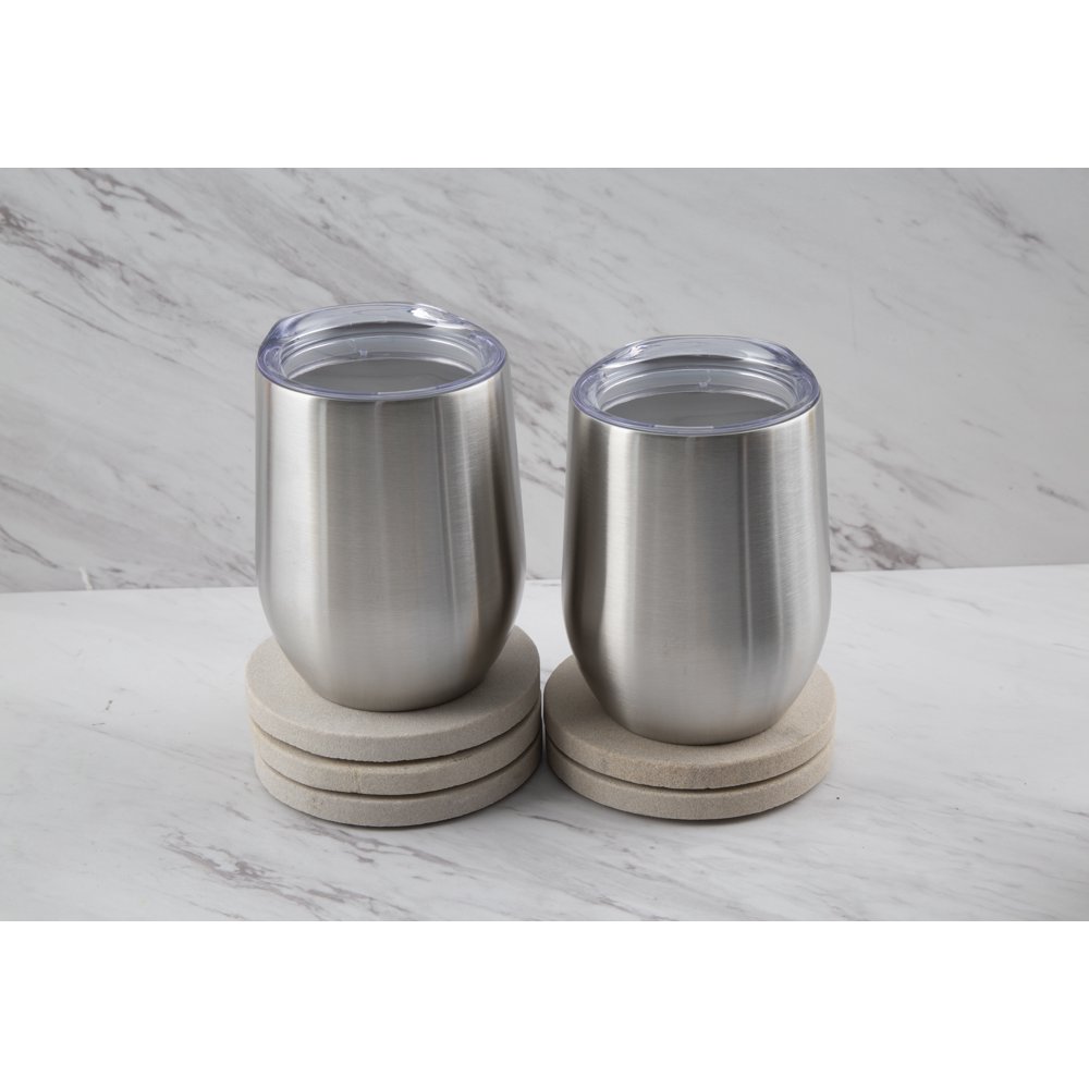 Better Homes & Gardens Stainless Steel 11 oz Stemless Doublewall Wine