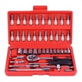 thumbnail image 1 of Kit de Dados 1/4 Pulgada con Trinquete LiberacióN RáPida, Juego de Destornilladores, Herramientas de ReparacióN de AutomóViles con ExtensióN Manual para AutomóViles y Camiones, 1 of 7