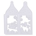 thumbnail image 1 of Troqueles navideños Jadeshay de acero al carbono troqueles de corte para tarjetas de papel, 1 of 14
