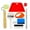 Red, variant on 13Pcs Wallpaper Smoothing Tools,Wallpaper Tool Kit with Squeegee Smoother,Seam Roller,Wallpaper Brush for Wallpaper Hanging, Wallpaper Paste